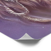 Majestic White Lion Fantasy Art Poster (Hoek)