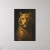 Majestic White Tiger – Fine Art Premium Canvas (Voorkant)