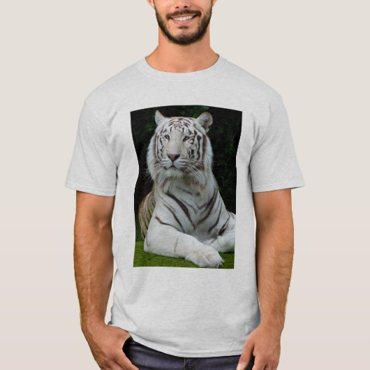 Majestic White Tiger T-shirt (Voorkant)