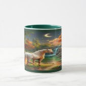 Majestic White Unicorn Enchanted Forest Mug (Centre)