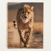 Majestic Wild Cheetah Running Photo (Devant)