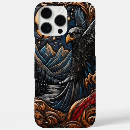 Majestic Wildlife Eagle kunstwerk Case-Mate iPhone Case (Achterkant)