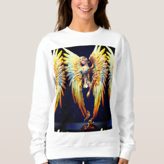 Majestic Wings Print T-shirt - Unieke vogelkunst.