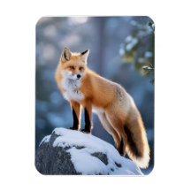 Majestic Winter Fox Fotografie