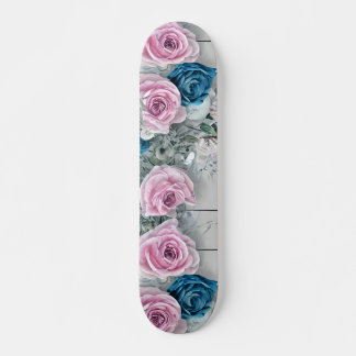 Majestic Witte Baksteen Shabby Nautica Bord Roze Skateboard