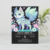 Majestic Wolf digitale verjaardag Kaart (Staand voorkant)