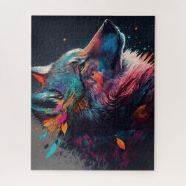 Majestic Wolf Legpuzzel