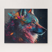 Majestic Wolf Legpuzzel (Horizontaal)