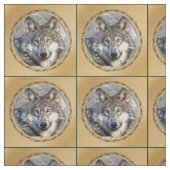 Majestic Wolf Stof (Swatch)