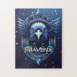 Majestieke Adelaar Logo Puzzel | Artistieke Wilde 