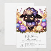 majestueus Baby shower Kaart (Voorkant / Achterkant)