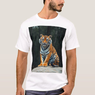 "Majestueus Bengaals tijger T-shirt: De Elegantie  T-shirt