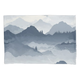 Majestueus berglandschap kussensloop