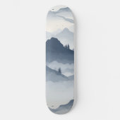 Majestueus berglandschap skateboard (Voorkant)