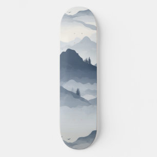 Majestueus berglandschap skateboard