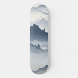 Majestueus berglandschap skateboard