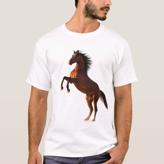 Majestueus fokpaardenkunstwerk t-shirt (Voorkant)