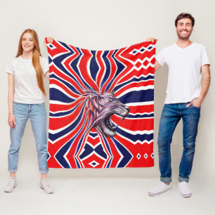 Majestueus Gebrul Fleece Deken