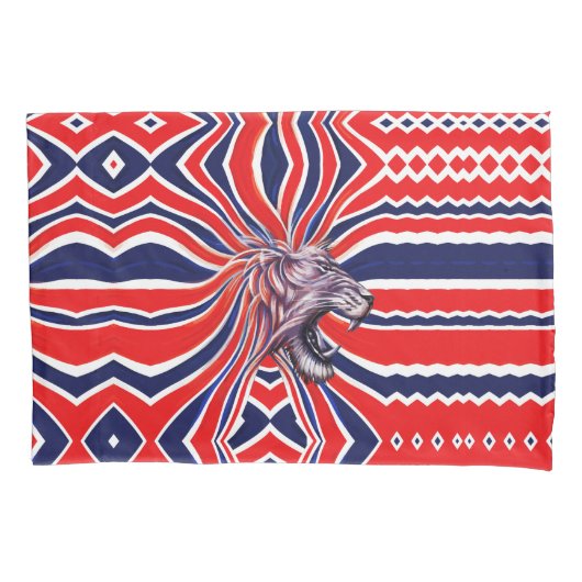 Majestueus Gebrul Kussensloop (Voorkant)