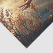 Majestueus hertenverblijf in het bos Decoupage Tissuepapier (Detail)