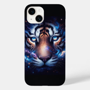 Majestueus Kosmisch Tijger Portret Sterrenstelsel  Case-Mate iPhone 14 Hoesje