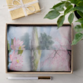 Majestueus paard en schoonheid van lotus tissuepapier (Geschenk)