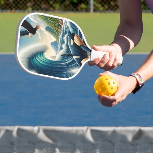 majestueus treffen pickleball paddle (Insitu)