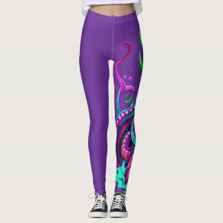 Majestueus Zee in turquoise golven Leggings
