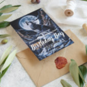 Majestueuze Aardvarken in Serene Veld Briefkaart