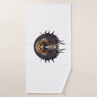 Majestueuze Adelaar Crest Mythologische Native Sti Badhanddoek