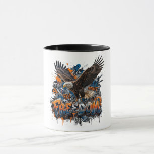 Majestueuze Adelaar Koffiemok Mok met Wilde Voge