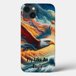 Majestueuze adelaar vliegen als een adelaar fantas iPhone 13 hoesje