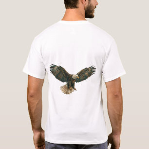 Majestueuze Arend in Vlucht - Kracht en Vrijheid D T-shirt