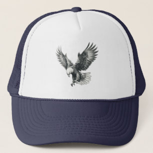 Majestueuze Arend in Vlucht Trucker Pet