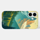 majestueuze bergtop Case-Mate iPhone case (Achterkant (horizontaal))