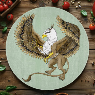 Majestueuze Bruine Fantasie Griffioen Mythische Gr Snijplank