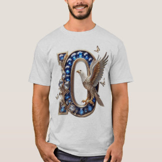 Majestueuze D Met Vleugels T-shirt
