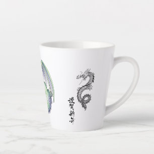 Majestueuze Drakenmok Latte Mok