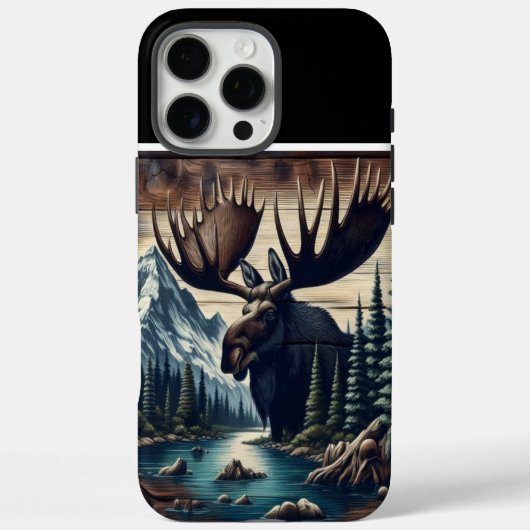 Majestueuze eland bij het meer Case-Mate iPhone case (Achterkant)