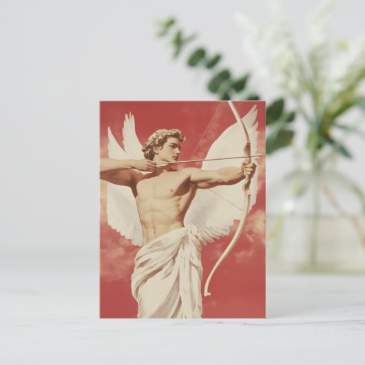 Majestueuze engelboogschutter - een symbool van li briefkaart (Staand voorkant)