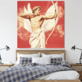 Majestueuze engelboogschutter - een symbool van li canvas afdruk (Insitu (Slaapkamer))