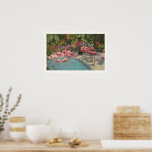 Majestueuze Flamingo Print (Keuken)