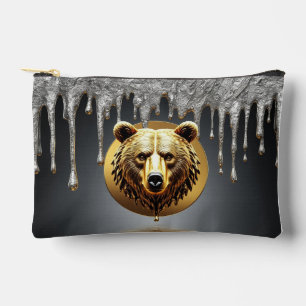Majestueuze Gouden Beer Wildlife Symbool 🐻 Etui