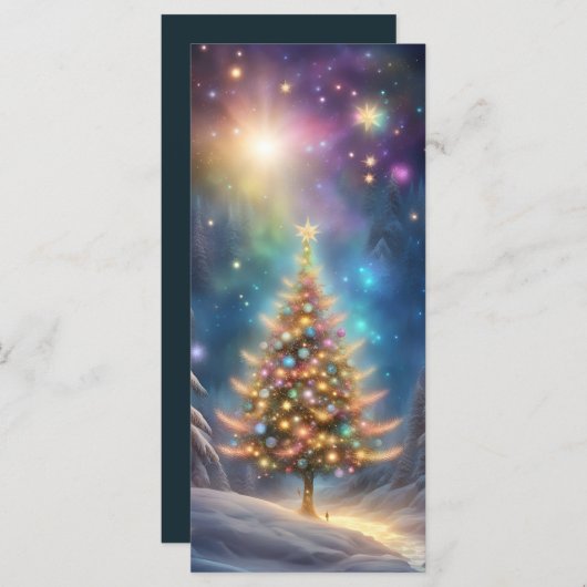 majestueuze kerstboom (Voorkant / Achterkant)