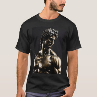 Majestueuze kracht: Griekse God geïnspireerde gesp T-shirt