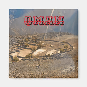 Majestueuze landschappen van Oman Magneet