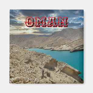 Majestueuze landschappen van Oman Magneet
