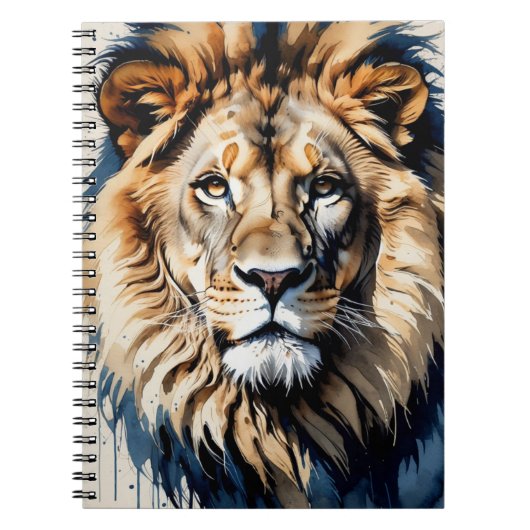 majestueuze leeuw | Notitieboek Journal (Voorkant)