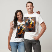 Majestueuze neushoorn in het Savanna T-Shirt Desig (Unisex)