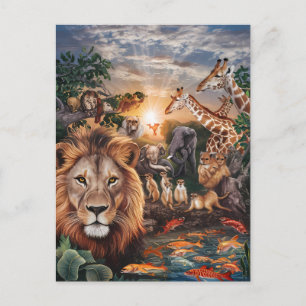 Majestueuze Oerwoud verzamelen Briefkaart